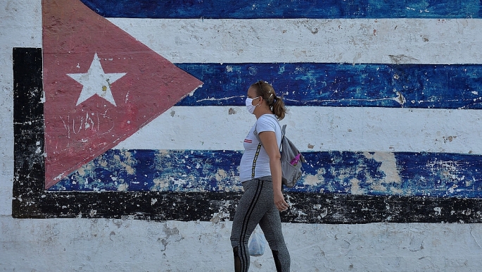 Số ca nhiễm Covid-19 mới trong ngày tại Cuba tăng mạnh. (Ảnh: AP)