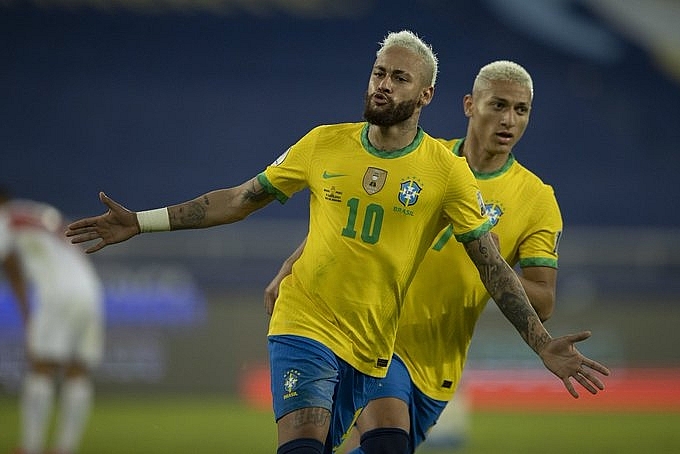 Brazil tiếp tục thể hiện đẳng cấp vượt trội tại Copa America 2021