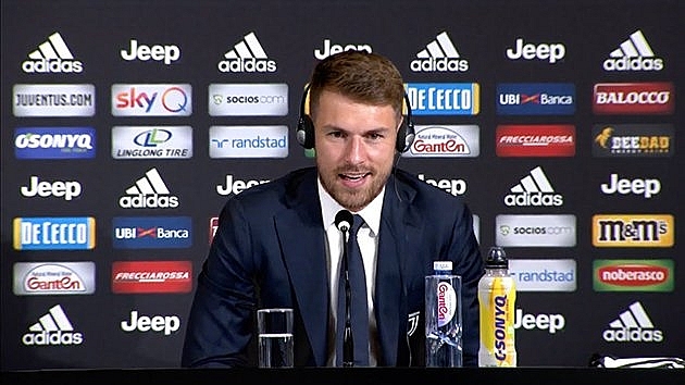 Aaron Ramsey chính thức ra mắt CLB Juventus aaron ramsey chinh thuc ra mat clb juventus
