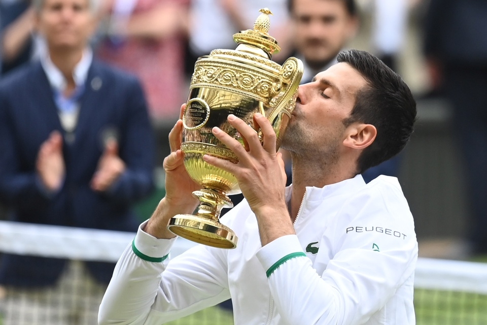 Vô địch Wimbledon 2021, Djokovic giành danh hiệu Grand Slam thứ 20