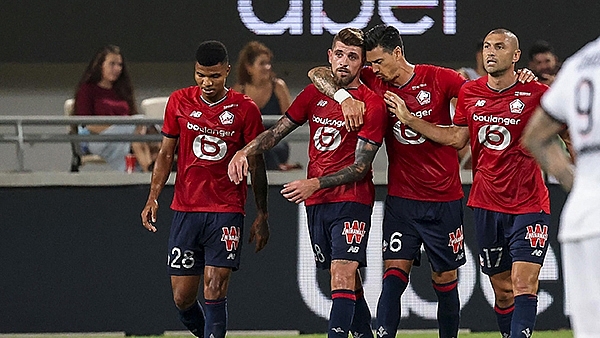 Đánh bại PSG, Lille giành Siêu cúp Pháp 2021