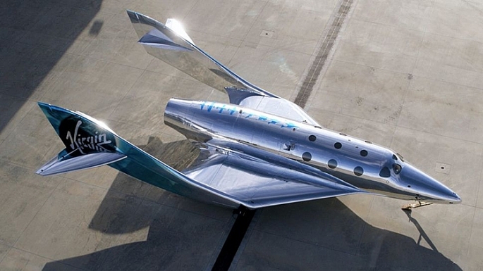 Mẫu máy bay vũ trụ mới của Virgin Galactic. Ảnh: Virgin Galactic.