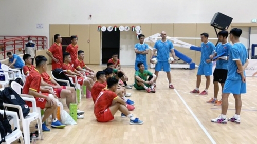 Đội tuyển Futsal Việt Nam đặt mục tiêu lọt vào vòng knock-out