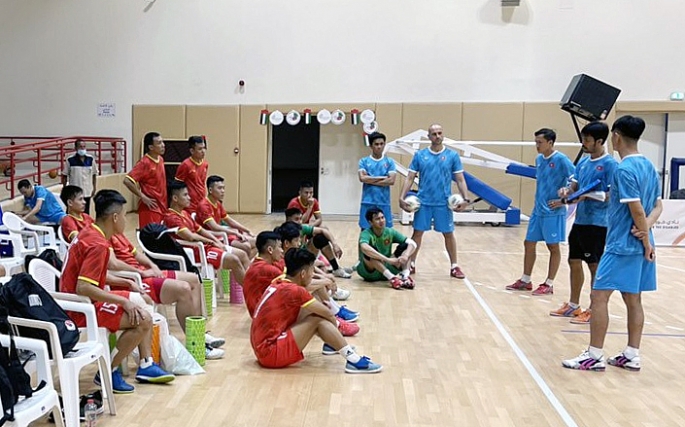 Đội tuyển Futsal Việt Nam đặt mục tiêu lọt vào vòng knock-out