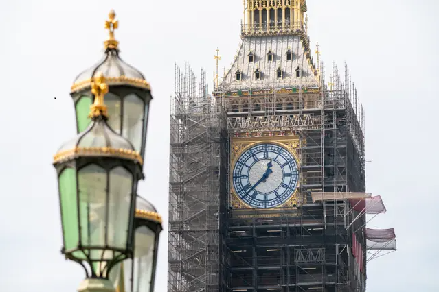Diện mạo mới ấn tượng của tháp đồng hồ Big Ben