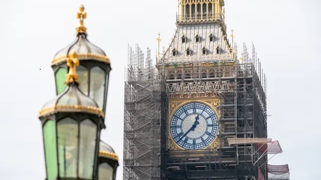 Diện mạo mới ấn tượng của tháp đồng hồ Big Ben