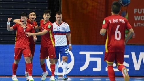 Thua sát nút trước Nga, Futsal Việt Nam dừng bước tại vòng 1/8