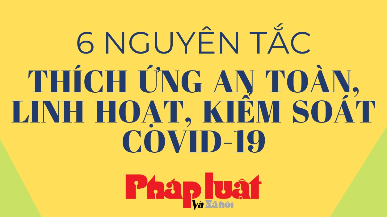 6 nguyên tắc thích ứng an toàn, linh hoạt, kiểm soát Covid-19