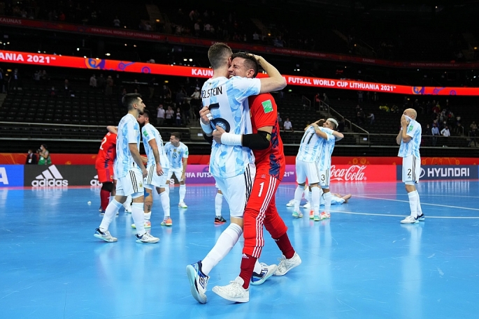 Xác định được đại diện đầu tiên góp mặt tại trận chung kết Futsal World Cup 2021