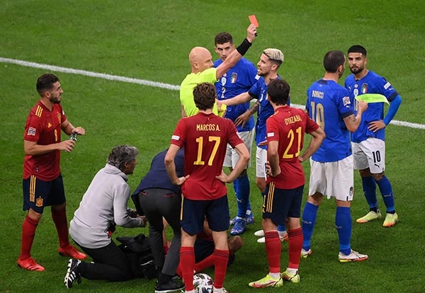 Đánh bại Italia, Tây Ban Nha vào chung kết UEFA Nations League