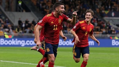 Đánh bại Italia, Tây Ban Nha vào chung kết UEFA Nations League