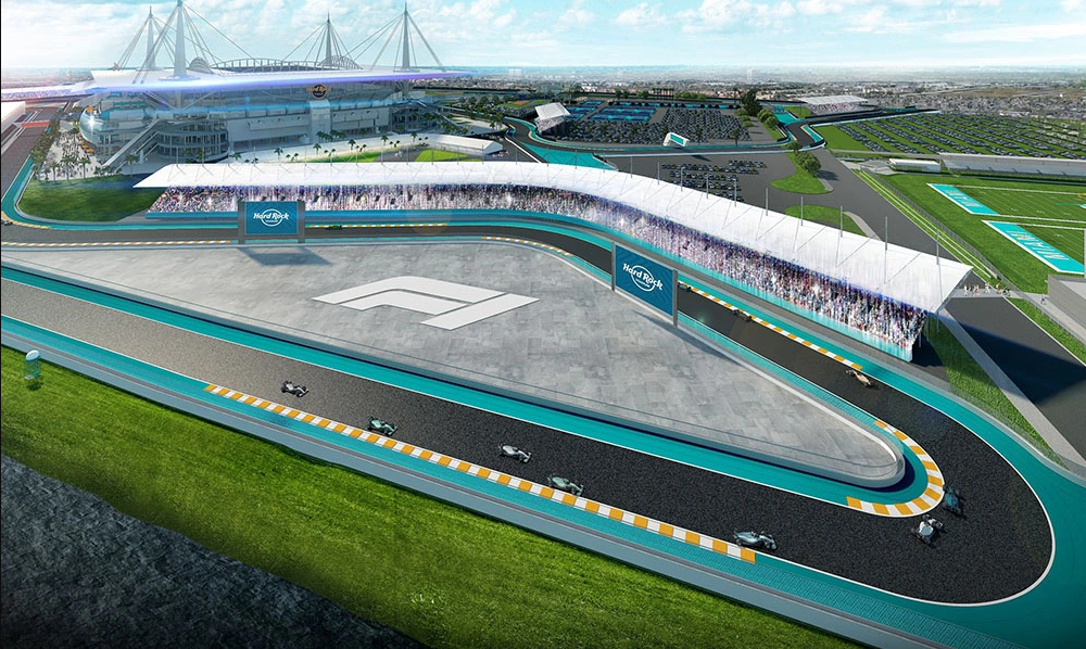 Miami Grand prix sẽ là chặng đua mới tại mùa giải F1 2021.