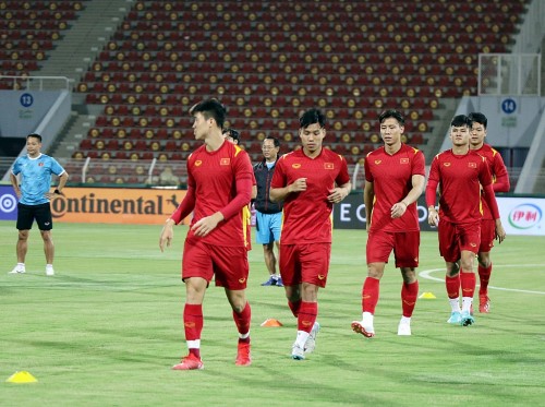 Đội tuyển Việt Nam sẽ mặc áo đấu nào ở trận gặp Oman?