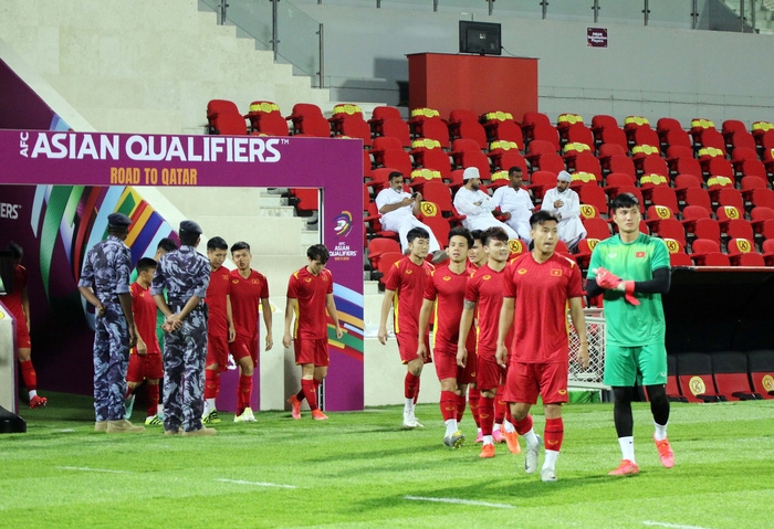 Trận đấu giữa Việt Nam và Oman được phép đón khán giả vào sân