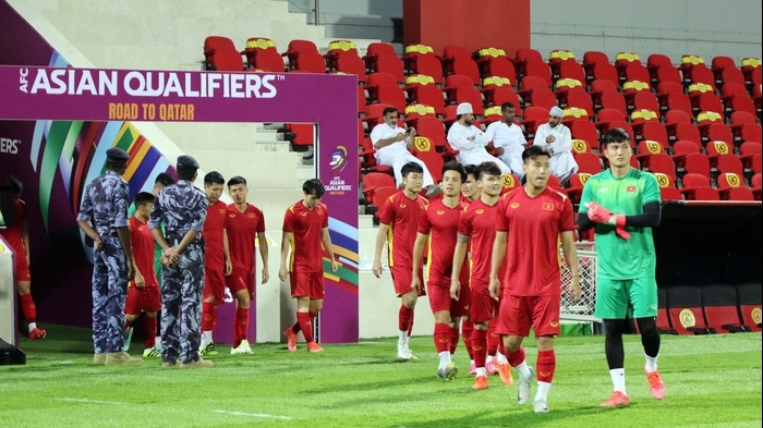 Trận đấu giữa Việt Nam và Oman được phép đón khán giả vào sân