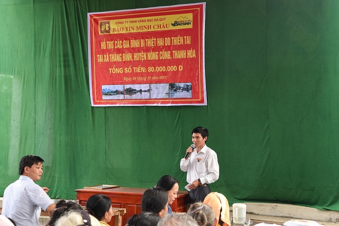 Doanh nghiệp "vàng" mang "tấm lòng vàng" đến Hà Nam và Thanh Hóa doanh nghiep vang mang tam long vang den ha nam va thanh hoa