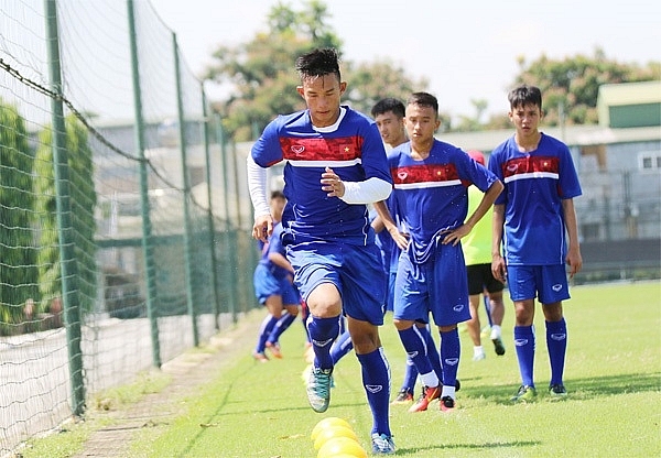 u19 viet nam chot danh sach chuan bi giai u19 chau a 2018