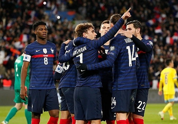 Thắng tưng bừng, Pháp chính thức giành vé tham dự World Cup 2022