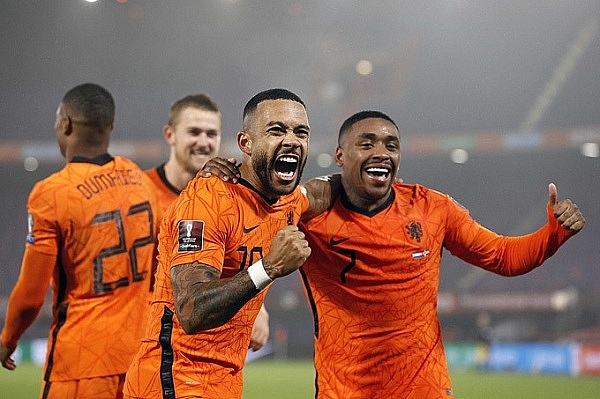 Hà Lan chính thức giành vé tham dự VCK World Cup 2022.
