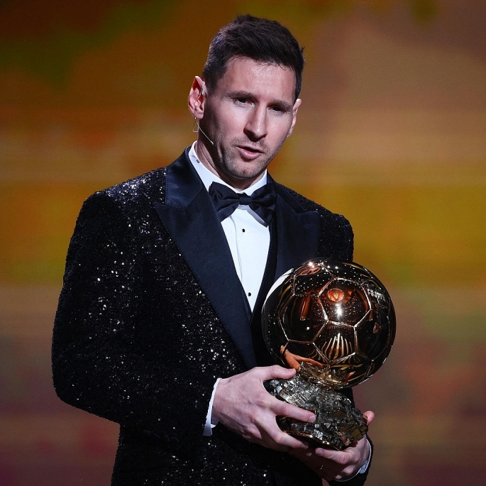 Messi lần thứ 7 giành Quả bóng Vàng