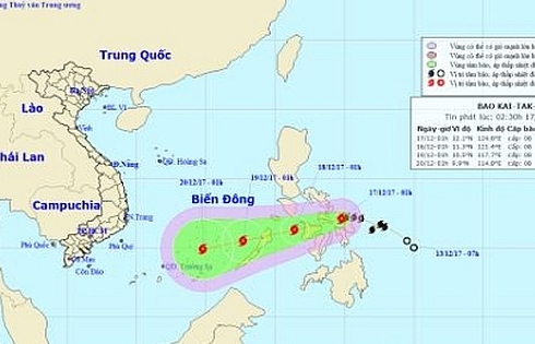 Bão Kai-tak đổ bộ khiến ít nhất 26 người thiệt mạng