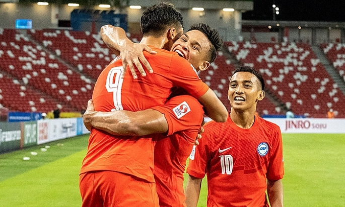 Singapore thắng tưng bừng trận ra quân tại AFF Cup 2020
