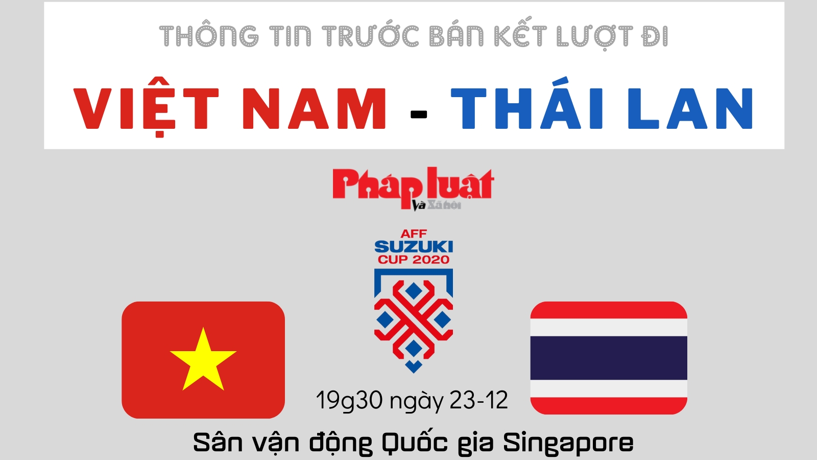 Thông tin trước "trận chiến" Việt Nam - Thái Lan
