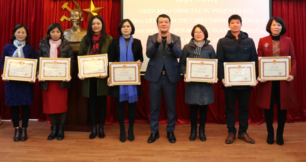 Tư pháp quận Nam Từ Liêm tích cực góp phần xây dựng Tư pháp Thủ đô