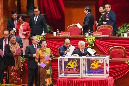 1.587 đại biểu bỏ phiếu bầu Ban Chấp hành Trung ương Đảng khóa XIII