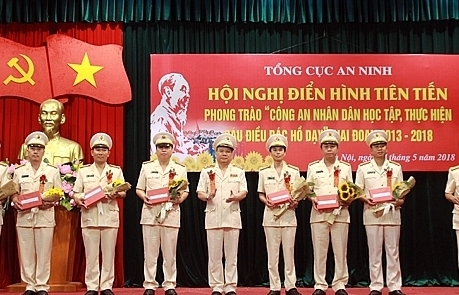 Tổng cục An ninh với phong trào “CAND học tập, thực hiện Sáu điều Bác Hồ dạy”