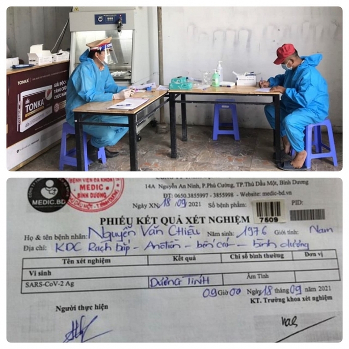 Công an lập biên bản tài xế bị nhiễm Covid-19 chỉnh sửa giấy xét nghiệm để thông chốt Công an lập biên bản tài xế bị nhiễm Covid-19 chỉnh sửa giấy xét nghiệm để thông chốt