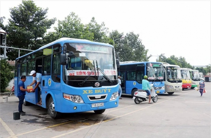 Xe buýt nội tỉnh được hoạt động trở lại