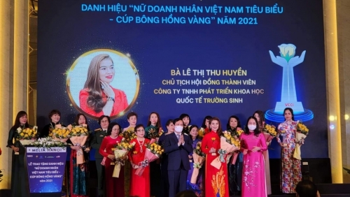 Lễ trao tặng danh hiệu Nữ doanh nhân Việt Nam tiêu biểu - Cúp Bông Hồng Vàng 2021