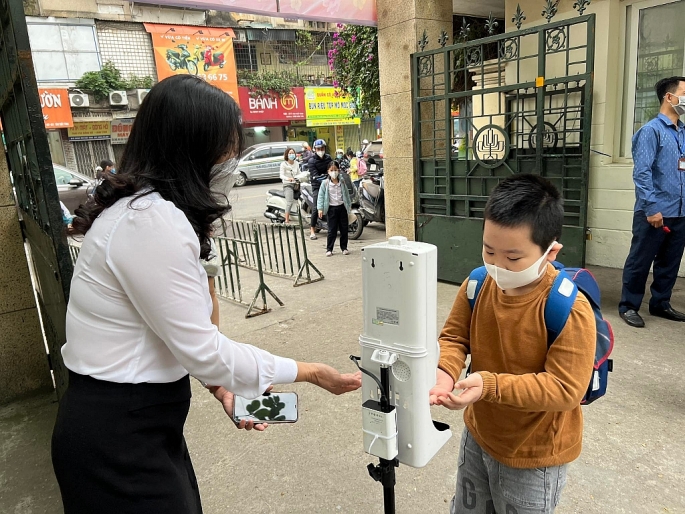 Bảo đảm ATGT cho học sinh tiểu học tới trường an toàn