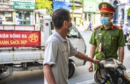 Đa số các trường hợp bị xử phạt là “ra ngoài không cần thiết”