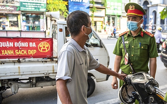 Đa số các trường hợp bị xử phạt là “ra ngoài không cần thiết”