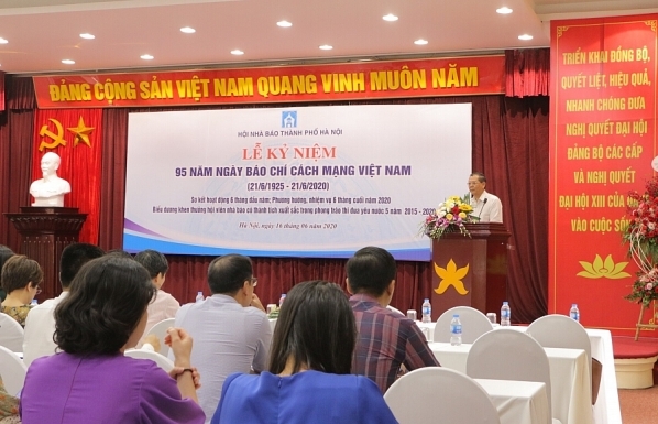 Hội Nhà báo thành phố Hà Nội tổ chức Lễ kỷ niệm 95 năm ngày Báo chí Cách mạng Việt Nam