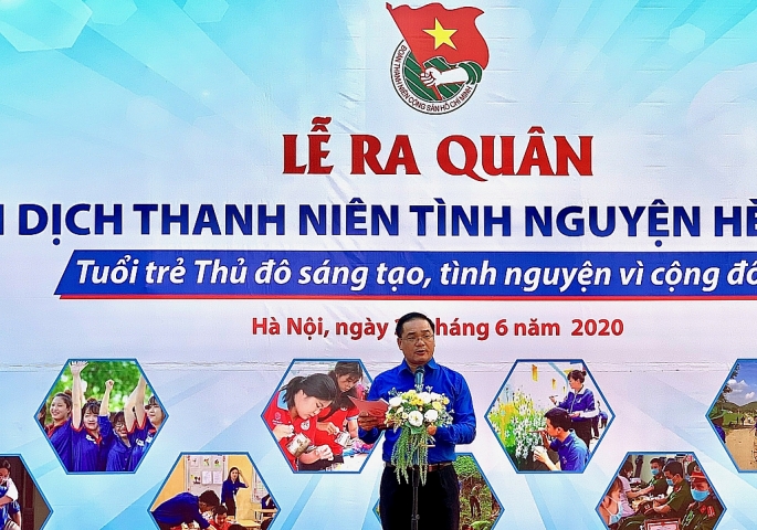 le ra quan chien dich thanh nien tinh nguyen he nam 2020