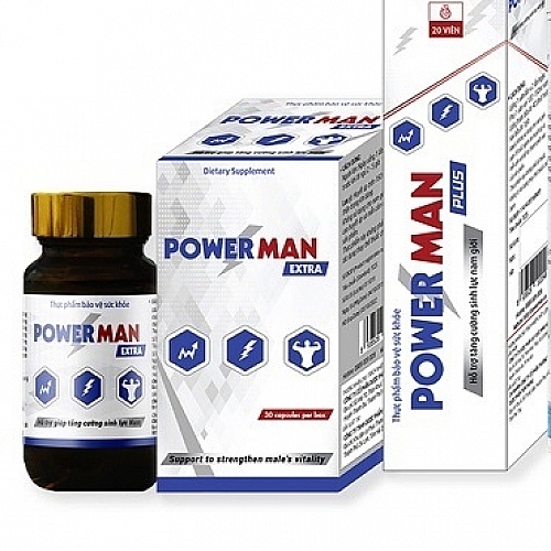 san pham ha khang duong powerman plus va powerman extra dang duoc quang cao sai quy dinh