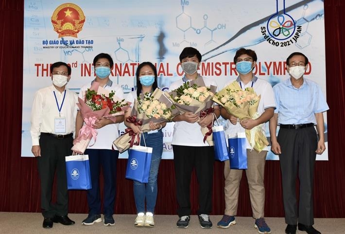 Giành 3 HCV, Việt Nam tiếp tục khẳng định vị thế trên đấu trường Olympic Hoá học quốc tế