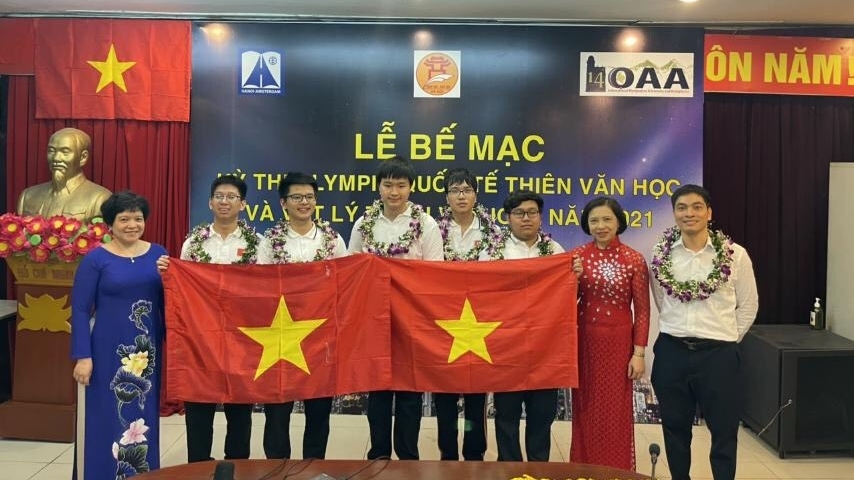Hà Nội tiếp tục khẳng định thế mạnh tại Bảng vàng của các Kỳ thi Olympic Quốc tế