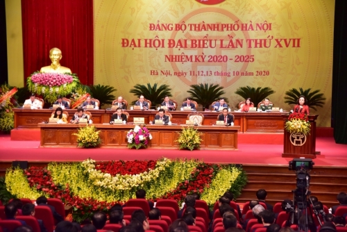 Đồng chí Vương Đình Huệ được bầu giữ chức Bí thư Thành ủy Hà Nội khóa XVII, nhiệm kỳ 2020-2025 với số phiếu tín nhiệm tuyệt đối