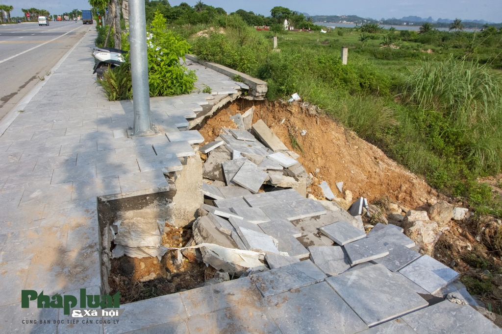 tuyen duong dep nhat quang ninh bong sat lo tro tru dien sau con mua