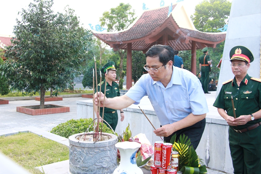 truong ban to chuc tw dang huong dai tuong niem po hen quang ninh