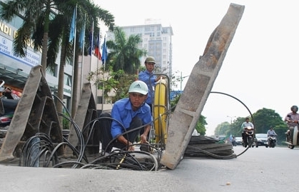 Tập trung hoàn thành hạ ngầm đường dây, cáp viễn thông trên 61 tuyến phố trong năm 2021