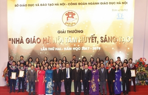 Triển khai giải thưởng “Nhà giáo Hà Nội tâm huyết, sáng tạo” năm học 2018 - 2019