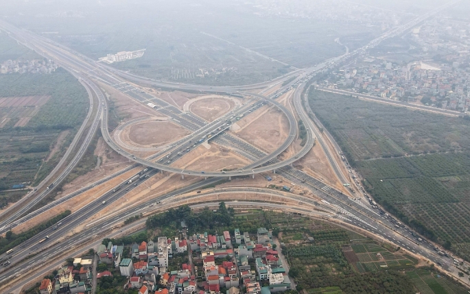 phan luong giao thong nut giao cao toc ha noi hai phong