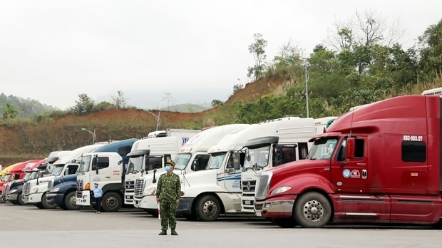 Lạng Sơn tạm dừng tiếp nhận xe chở hoa quả tươi lên cửa khẩu từ ngày 17-1
