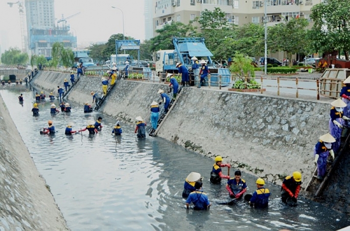 ha noi thuc hien cac giai phap cap bach bao ve moi truong