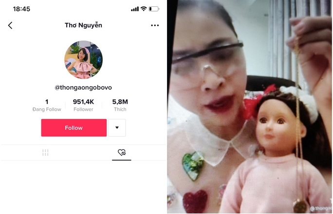 Đề nghị Tiktok Việt Nam xử lý kênh Thơ Nguyễn